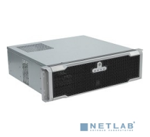Корпус Procase EM338D-B-0 Корпус 3U Rack server case, дверца, черный, без блока питания, глубина 380мм, MB 12