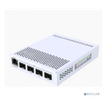Сетевое оборудование MikroTik CRS305-1G-4S+IN Коммутатор, 4x SFP+, 1G RJ45, настольный корпус