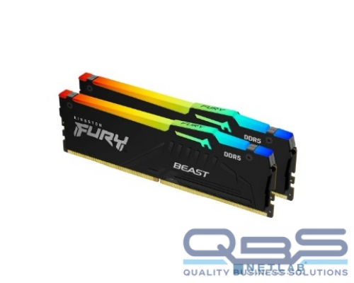 Модуль памяти Kingston DDR5 64GB Kit (2x32Gb) 5200 MT/s CL36 KF552C36BBEAK2-64 купить QBS.ru