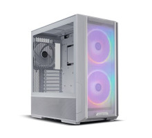 Корпус LIAN LI Lancool 216 White RGB, Medium Case: ATX/E-ATX/Micro-ATX/Mini-ITX, 2xUSB 3.0, 1xUSB Type-C, 1xAudio, Included Fans: 2x160mm ARGB, 1x140mm PWM