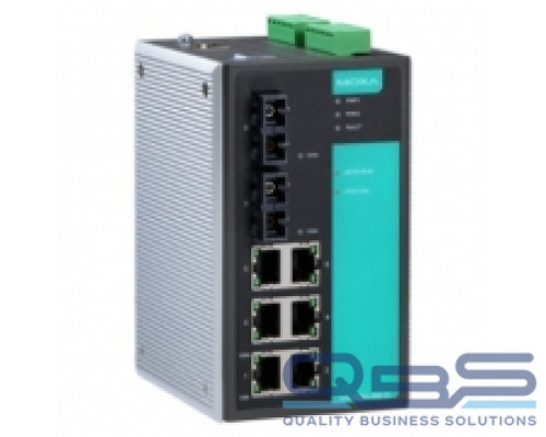 Коммутатор управляемый MOXA EDS-508A-SS-SC-T купить QBS.ru