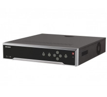 Видеорегистратор Hikvision DS-7716NI-K4/16P 16-ти канальный с PoE, видеовход: 16 каналов; аудиовход: двустороннее аудио 1 канал RCA; видеовыход: 1 VGA до 1080Р, 1 HDMI до 4К; аудиовыход: 1 канал RCA