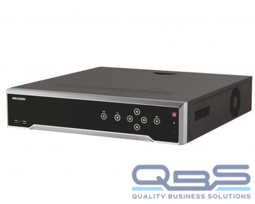 Видеорегистратор Hikvision DS-7716NI-K4/16P 16-ти канальный с PoE, видеовход: 16 каналов; аудиовход: двустороннее аудио 1 канал RCA; видеовыход: 1 VGA до 1080Р, 1 HDMI до 4К; аудиовыход: 1 канал RCA купить QBS.ru