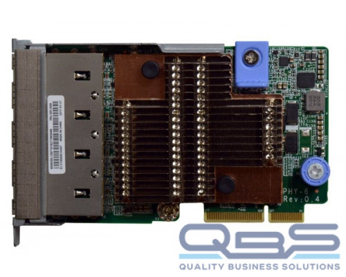 Плата расширения Lenovo  TCh ThinkSystem 10Gb 4-port Base-T LOM (SR860/SR850/SR9590/SR650/SR630) купить QBS.ru