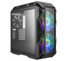 Корпус Cooler Master MasterCase H500M, USB3.0x4, USB3.1(Type-C)x1, 2x200RGBFan, 1x140Fan, Iron Grey, Full Tower, w/o PSU