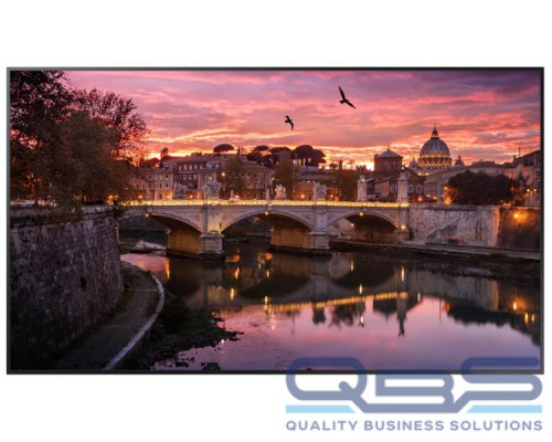 Жк панель Samsung 75 QB75R, Проф. панель UHD, яркость 350 нит, SoC 6.0 купить QBS.ru
