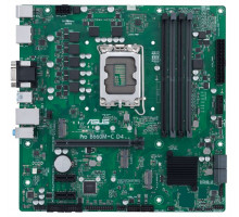 Материнская плата ASUS PRO B660M-C D4-CSM, LGA1700, B660, 4*DDR4, DPx2, HDMIx1, SATA3 + RAID, Audio, Gb LAN, USB 3.2*6, USB 2.0*6, mATX; 90MB19B0-M0EAYC