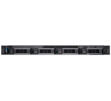 Шасси серверное DELL PowerEdge R440 1U/ 4LFF/ 1xHS/ PERC H750/ 2xGE/ 1x550W/ RC1: 1xFH / iDRAC9 Ent/  Bezel noQS/ Sliding Rails/ noCMA/ 1YWARR