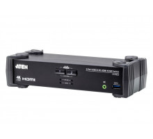 Квм перевключатель ATEN 2-Port USB 3.0 4K HDMI KVMP™ Switch