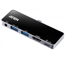 Док станция ATEN USB-C Travel Dock with Power Pass-Through