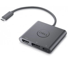 Адаптер Dell Adapter USB-C to HDMI/DP with Power Pass-Through