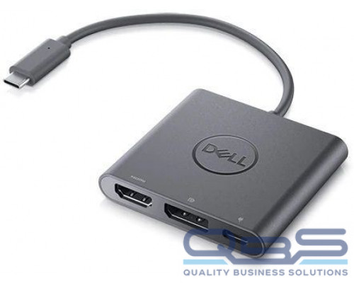 Адаптер Dell Adapter USB-C to HDMI/DP with Power Pass-Through купить QBS.ru