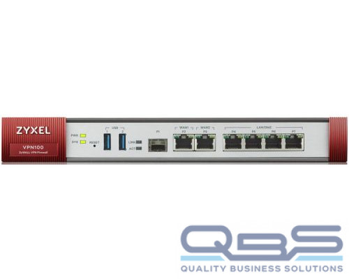 Межсетевой экран ZYXEL VPN100-RU0101F купить QBS.ru