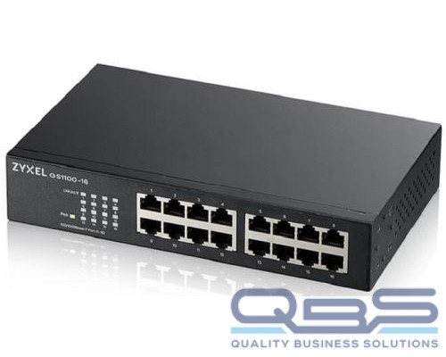 Коммутатор ZYXEL GS1100-16 купить QBS.ru