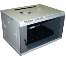  Шкаф настенный 2, 18U 600x450, стеклянная дверь