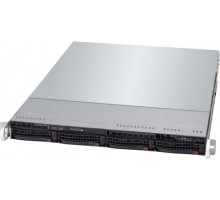 Корпус Supermicro SuperChassis 1U 815TQC-R706WB2/ no HDD(4)LFF/ 2xFH 1xLP/ 2x750W Platinum/(12.3