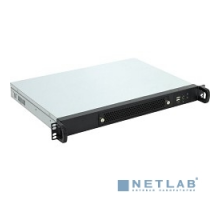 Корпус Procase UM130-B-0, Корпус 1U rear/front-access server case, черный, без блока питания, глубина 300мм,  MB 9.6