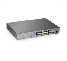  Коммутатор PoE+ для IP-видеокамер Zyxel GS1300-18HP, rack 19