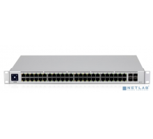 Сетевое оборудование Коммутатор Ubiquiti UniFi USW-48-POE 4SFP 195Вт управляемый