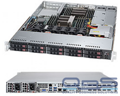 Серверная платформа 1U Supermicro SYS-1028R-WTR купить QBS.ru