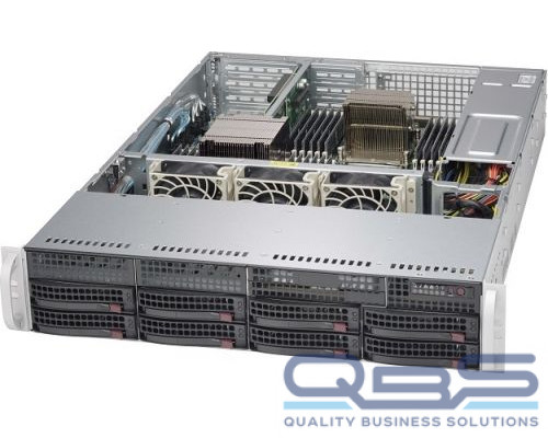 Корпус серверный 2U Supermicro CSE-825TQC-600WB купить QBS.ru