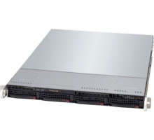 Корпус серверный 1U Supermicro CSE-815TQC-R706WB2 (4x3.5" HS Bays, SAS3/12Gb, 750W, Rail)