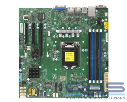 Материнская плата mATX Supermicro MBD-X11SCL-F-B купить QBS.ru