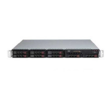 Корпус серверный 1U Supermicro CSE-113MFAC2-R804CB (8*2.5" HS SAS/SATA drive bays, 2*800W)