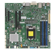 Материнская плата mATX Supermicro MBD-X11SCZ-Q-O