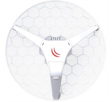 Точка доступа MikroTik LHG 2 with 18dBi 2.4GHz antenna, Dual Chain 802.11bgn wireless, 650MHz CPU, 64MB RAM, 1 x LAN, POE, PSU, pole mount, RouterOS L3