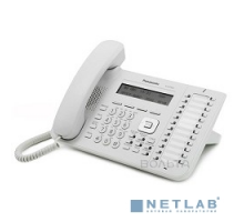 Телефон Panasonic KX-DT543RU Цифр.тел.с диспл. 3 строки, 24 клавиши, порт XDP для KX-TDA/TDE/NCP/NS (белый)