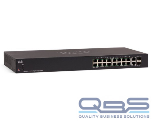 Коммутатор Cisco SG250-18 18-Port Gigabit Smart Switch купить QBS.ru