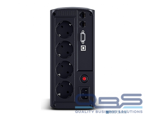 ИБП CyberPower VP1000ELCD ИБП {Line-Interactive, Tower, 1000VA/550W USB/RS-232/RJ11/45  (4 EURO)} купить QBS.ru