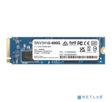 Дисковый массив Synology SNV3410-400G SSD SNV3000 Series PCIe 3.0 x4 ,M.2 2280, 400GB, R3000/W750 Mb/s, IOPS 225K/45K, MTBF 1,8M repl SNV3400-400G