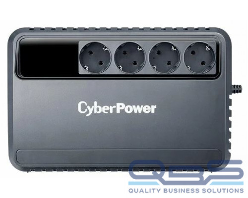 Источник бесперебойного питания Cyberpower BU1000E Line-Interactive 1000VA/600W (4 EURO) купить QBS.ru