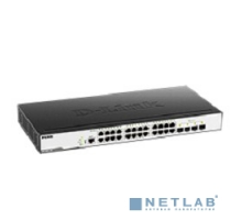 Сетевое оборудование D-Link DGS-3000-28X/B1A Управляемый L2 коммутатор с 24 портами 10/100/1000Base-T и 4 портами 10GBase-X SFP+