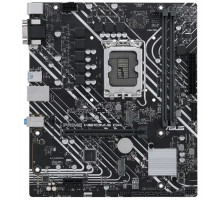 Материнская плата ASUS PRIME H610M-E D4-CSM, LGA1700, H610, 2*DDR4, DP+D-Sub + HDMI, SATA3, Audio, Gb LAN, USB 3.2*4, USB 2.0*6, COM*1 header (w/o cable), mATX ; 90MB19N0-M0EAYC