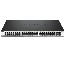 Коммутатор D-Link DGS-1210-52/ME/A1A, Managed Gigabit Switch with 48 10/100/1000Base-T + 4 SFP Ports