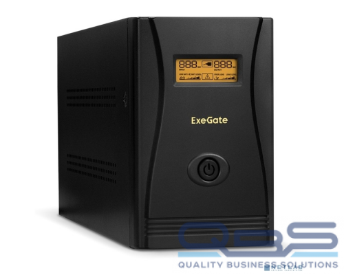 ИБП Exegate EX292634RUS ИБП ExeGate SpecialPro Smart LLB-2200.LCD.AVR.4C13.RJ.USB <2200VA/1300W, LCD, AVR, 4*C13,RJ45/11,USB, металлический корпус, Black> купить QBS.ru