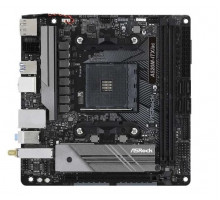 Материнская плата ASROCK A520M-ITX/AC, AM4, A520, 2*DDR4, HDMI+DP, 4xSATA3 6.0 RAID, M.2 Socket, 3xUSB 3.2, Type-C, 2xUSB 2.0, mITX; 90-MXBDG0-A0UAYZ