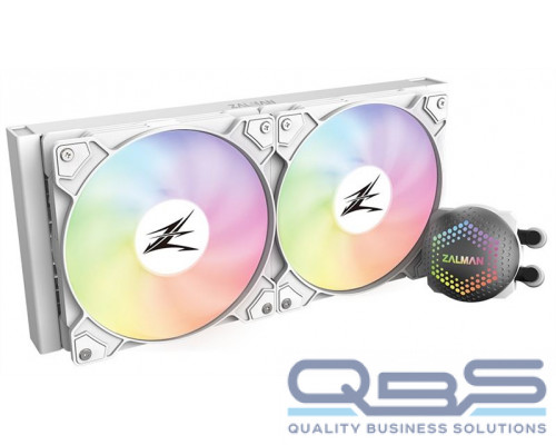 Система водяного охлаждения Zalman CPU Liquid Cooler 280mm, WH купить QBS.ru