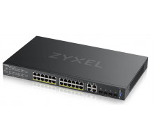  Гибридный L2 коммутатор PoE+ Zyxel NebulaFlex Pro GS2220-28HP, rack 19