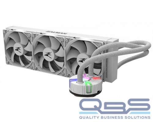 Система водяного охлаждения Zalman CPU Liquid Cooler 360mm, White купить QBS.ru