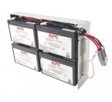 Комплект сменных батарей для источника бесперебойного питания  apc Battery replacement kit for SUA1500RMI2U, SU1400RM2U, SU1400RMI2U, SU1400R2IBX120 (сборка из 4 батарей в металлическом поддоне)
