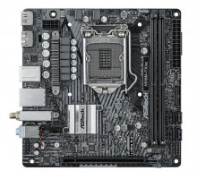 Материнская плата ASROCK H510M-ITX/AC, LGA1200, H510, 2*DDR4, DP+HDMI, 4xSATA3 6.0, M.2 Socket, 2xUSB 3.2, 2xUSB 2.0, mITX; 90-MXBF30-A0UAYZ