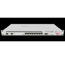 Маршрутизатор MikroTik Cloud Core Router 1036-8G-2S+ with Tilera Tile-Gx36 CPU (36-cores, 1.2Ghz per core), 4GB RAM, 2xSFP+ cage, 8xGbit LAN, RouterOS L6, 1U rackmount case, Dual PSU, LCD panel, r2 version