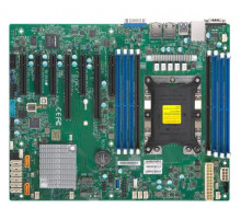 Материнская плата Supermicro Motherboard 1xCPU X11SPL-F 2nd Gen Xeon Scalable 165W/ 8xDIMM/ 8xSATA/ C621 RAID 0/1/5/10/ 2xGE/ 2xPCIex8(16), 4xPCIex8,1xPCIex4/ M.2(ATX)(Bulk)