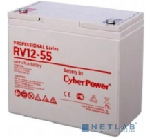 батареи/комплектующие к ИБП CyberPower Аккумулятор RV 12-55 12V/55Ah