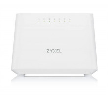  Wi-Fi роутер VDSL2/ADSL2+ Zyxel DX3301-T0, 2xWAN (GE RJ-45 и RJ-11), Annex A, profile 35b, 802.11a/b/g/n/ac/ax (600+1200 Мбит/с), EasyMesh, 4xLAN GE, 2xFXS, 1xUSB2.0