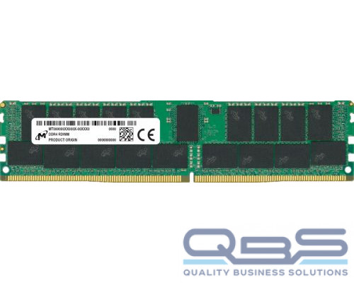 Модуль памяти DDR4 16GB Micron MTA18ASF2G72PZ-2G9J3 PC4-23400 2933MHz CL21 288-pin ECC Reg 1.2V купить QBS.ru